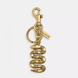 Coach Brass Snake Charm C2323 – Chinese Zodiac Keychain
